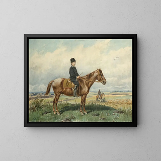 Juliusz Kossak - Boy on a pony.webp