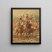 Boys of Honor - Juliusz Kossak — framed artwork on a wall