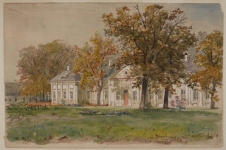 Juliusz Kossak - Paac w Sieniawie.webp