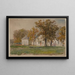 Park in Sieniawa - Juliusz Kossak — framed artwork on a wall