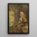 Self-portrait - Jurriaan Andriessen — framed artwork on a wall