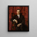 Portrait of Stanisław Omiński - Józef Mehoffer — framed artwork on a wall