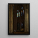 Innenansicht der Kathedrale von Chartres - Józef Pankiewicz — gerahmtes Bild an der Wand