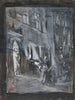 Vecchia città di Varsavia di notte - Józef Pankiewicz — vista dell’opera