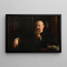 Portrait von Adam Maksymilian Oderfeld - Józef Pankiewicz — gerahmtes Bild an der Wand