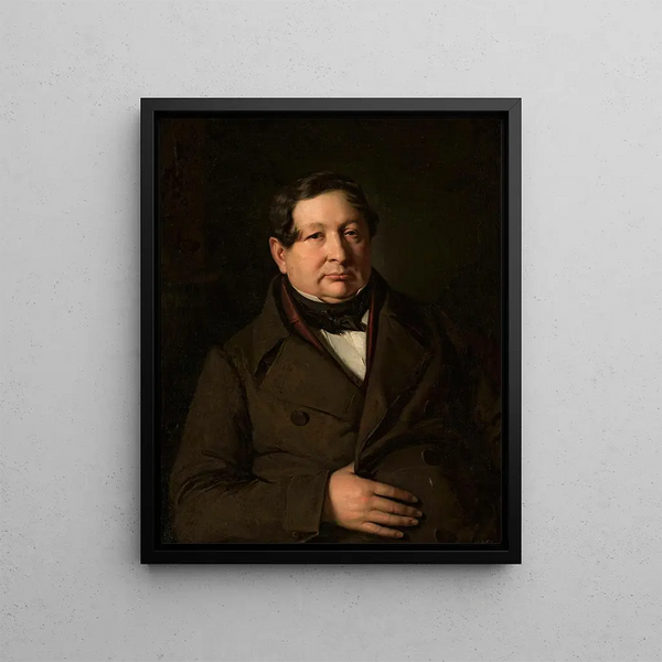 Jzef Simmler - Portrait of Jakub Simmler artists father.webp