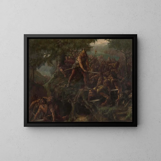 Karel De Kesel - De Romeinse invasie in Galli.webp