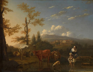 Landschaft Italienisch - Karel Dujardin — Ansicht des Kunstwerks