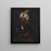 A man wearing a turban and armor - Karel van Mander III — framed artwork on a wall