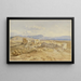Ruinen von Tirynthe - Karl Friedrich Harveng — gerahmtes Bild an der Wand
