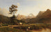 Paesaggio alpino svizzero - Karl Girardet — vista dell’opera