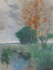 Landschaft am Ufer der Markgrafschaft - Karl Hagemeister — Ansicht des Kunstwerks