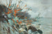 Beach landscape painting with seaweed - Karl Hagemeister — artwork view