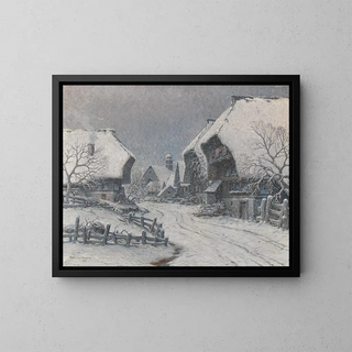 Karl Hauptmann - A Winter Day in the Black Forest.webp