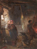 Zwei Mädchen beim Schmied - Karl Heinrich Hoff — Ansicht des Kunstwerks