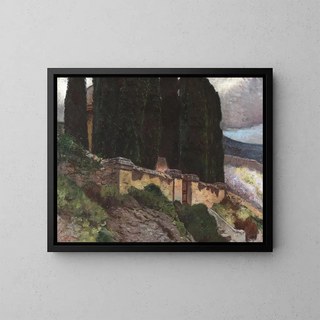 Karl Hofmann - Cypresses.webp