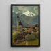 Heiligenblut - Karl Hofmann — framed artwork on a wall