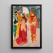 The Christ and the Adulteress - Karl Isakson — framed artwork on a wall