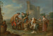 Marktszene - Karl Josef Aigen — Ansicht des Kunstwerks
