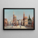 Animation in einer orientalischen Stadt - Karl Kaufmann — gerahmtes Bild an der Wand