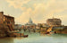 Rom, Blick auf den Castel Sant'Angelo - Karl Kaufmann — Ansicht des Kunstwerks