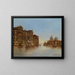 Venedig mit Santa Maria della Salute - Karl Kaufmann — gerahmtes Bild an der Wand