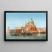 Venezia, vista della Punta della Dogana - Karl Kaufmann — quadro incorniciato alla parete