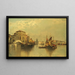 Vue de Venise - Karl Kaufmann — gerahmtes Bild an der Wand