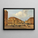 Vista dell'Opera di Stato di Vienna - Karl Kaufmann — quadro incorniciato alla parete