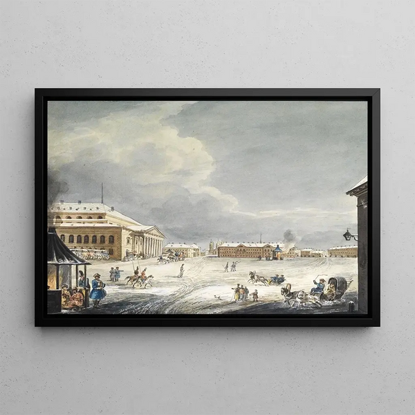 Karl Kollmann - Theaterplatz St Petersburg.webp