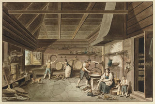 Karl Ludwig Zehender - LInterieur dun Chalet dans le Simmenthal.webp