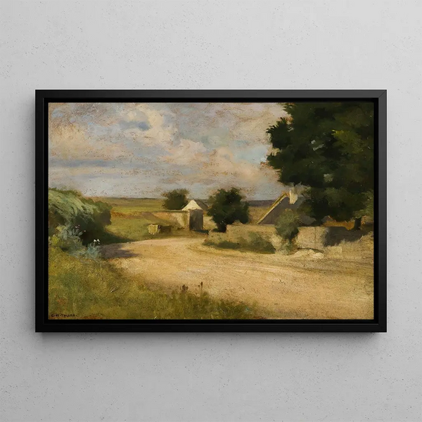 Karl Maria Thuma - At the Edge of a Village.webp