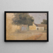 In the village - Karl Maria Thuma — framed artwork on a wall
