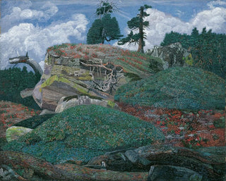 Landschaft mit Felsen - Karl Mediz — Ansicht des Kunstwerks