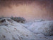 Schneefall - Karl Nordström — Ansicht des Kunstwerks