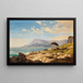 Vue du Cap Martin vers Monaco - Karl Ritter von Geist — gerahmtes Bild an der Wand