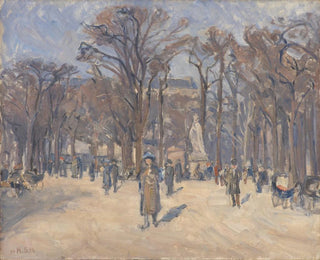 Karl Schou - March Day in Le Jardin du Luxembourg Paris.webp