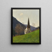 Chapelle Saint-Oswald dans la vallée de l'Höllental - Karl Schuster — gerahmtes Bild an der Wand