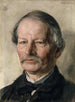 Portrait des Dichters Gustav Freytag - Karl Stauffer-Bern — Ansicht des Kunstwerks
