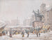 Weihnachtsmarkt am Am Hof - Karl Wenzel Zajicek — Ansicht des Kunstwerks