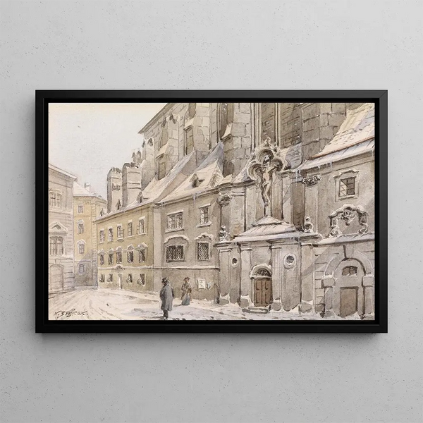 Karl Wenzel Zajicek - Winterspaziergang.webp