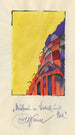 Construction en violet et rouge - Karl Wiener — vista dell’opera