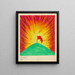 Auferstehung - Karl Wiener — gerahmtes Bild an der Wand