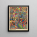 Della cultura e del mondo intellettuale - Karl Wiener — quadro incorniciato alla parete