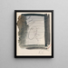 De ma vie 50 feuilles VII - Karl Wiener — gerahmtes Bild an der Wand