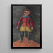 L'enfant - Karl Wiener — gerahmtes Bild an der Wand