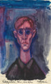 Depression Autoportrait - Karl Wiener — Ansicht des Kunstwerks