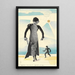Grande dame petit homme - Karl Wiener — quadro incorniciato alla parete