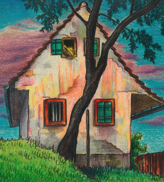 Karl Wiener - Haus im Abend.webp
