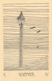 Lanterne et trois oiseaux - Karl Wiener — vista dell’opera